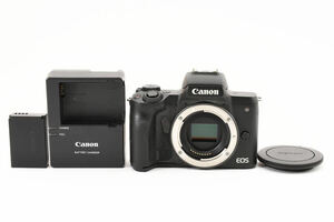 【美品】 キャノン CANON EOS Kiss M ボディ ブラック ミラーレス一眼 【動作確認済み】 #1583