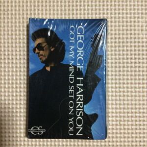 ジョージ・ハリスン　GOT MY MIND SET ON YOU USA盤シングルカセットテープ【未開封新品】★