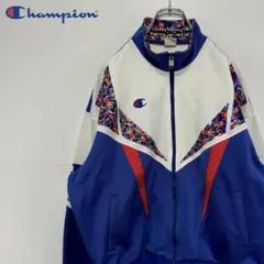 Champion チャンピオン ジャージ トラックジャケット 刺繍ロゴ 古着