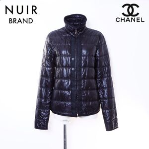 シャネル CHANEL ジャケット Size:38 中綿 ココマーク ブラック