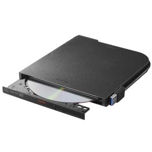 新品 最新版 BUFFALO バッファロー USB 3.1(Gen1)/3.0 外付け CD DVD ドライブ 黒 Wケーブル 給電ケーブル付き Windows Mac mixsculture