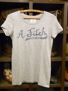 ABECRCOMBIE&FITCH COTTON T-SHIRT SIZE S アバクロンビー コットン 半袖 Tシャツ カットソー