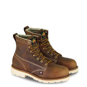 27㎝ ソログッド スチールトゥ 6インチ ワークブーツ 茶 804-4374 ThorogoodSTEELTOE ６INCH WORK BOOTS レースアップ