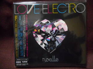 noelle ノエル / Love Electro ラヴ エレクトロ / SECL-649 / 帯付き / 初回限定 デジパック / 山下達郎 くるり（等 J-Pop Cover Song）