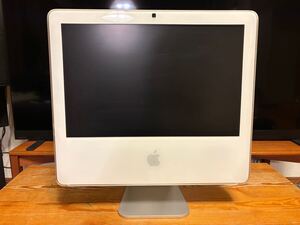 Apple iMac 17インチ intel Core2Duo 2.0GHz メモリ2GB増設 HDD160GB SuperDrive(MA590J/A) Late2006 OS X 10.4.8