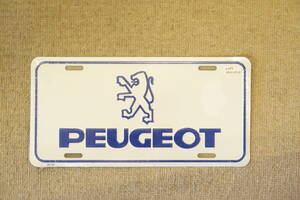 ★☆PEUGEOT ナンバープレートボード 【新品】☆★