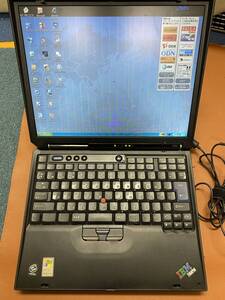 IBM PC ThinkPad R40e 2684 ノートパソコン 動作品 レトロ