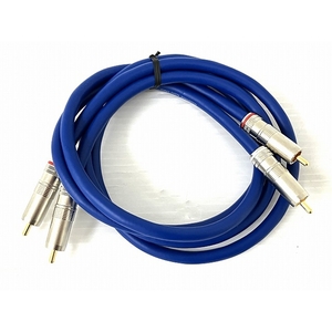 【動作保証】ACCUPHASE AUDIO CABLE 1m RCAケーブル ペア オーディオケーブル 音響 オーディオクエスト ロケット 中古 O8980596