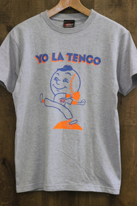 美品 YO LA TENGO (ヨラテンゴ) Tシャツ / Mサイズ / グレー / ロック / バンド