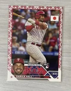 topps japan edition ダリックホールRC 桜パラレル99シリ