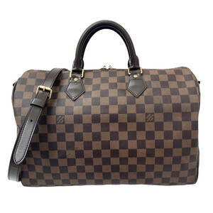 【中古】｜Louis Vuitton ルイヴィトン N41366 ダミエ スピーディ バンドリエール 35 ハンドバッグ ショルダーバッグ