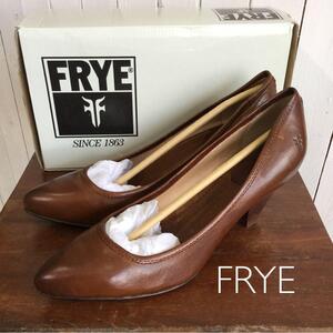 一応訳あり？未使用　大き目サイズ　FRYE パンプス REGINA PUMP US11/26.5-27㎝　　ブラウン