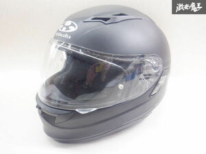 OGK Kabuto 汎用 ヘルメット バイクヘルメット メット フルフェイス 59～60cm未満 Lサイズ サンシェード KAMUI-2 棚1D24