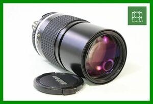 【同梱歓迎】【動作保証・点検済】良品■ニコン Nikon AI-S Nikkor 200mm F4■フード部分すれきず■DDD304