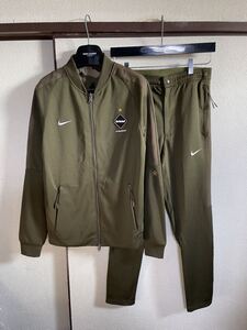 【美品】【セットアップ】 FCRB NIKE f.c real bristol エフシーレアルブリストル ナイキ SOPH WARM UP JACKET + WARM UP PANTS パンツ