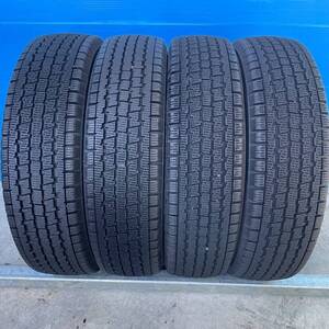 145/80R12 ブリヂストン　W300 145/80/12 スタットレスタイヤ　4本　2023年製造