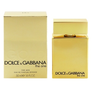 ドルチェ＆ガッバーナ D＆G ドルガバ ザ ワン ゴールド インテンス フォーメン EDP・SP 50ml THE ONE GOLD INTENSE FOR MEN 新品 未使用