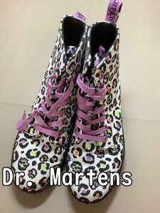 Dr. Martens ドクターマーチン HACKNEY ハックニー 7ホールブーツ アニマル&スカル サイズUK3