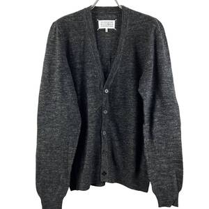 Maison Margiela (メゾン マルジェラ) Elbow Patched Longsleeve Cardigan (grey)