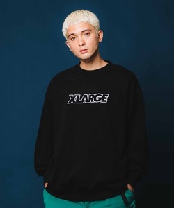 「XLARGE」 スウェットカットソー M ブラック メンズ