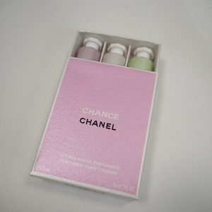 Th9649712 シャネル 化粧品 チャンス クレーム マン ハンドクリーム 20ｍL 3本セット CHANEL 未使用