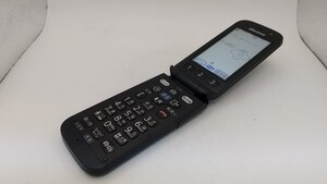 K234 docomo FOMA らくらくホン F-01G FUJITSU 富士通/ガラケー/ケータイ 簡易動作確認＆簡易清掃＆初期化OK 判定○ 現状品 送料無料　