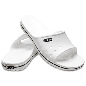 29cm クロックス（crocs） Crocband II Slide White/Black クロックバンド 2.0 スライド ホワイト ブラック M11 新品