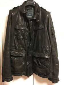 超美品★ニールバレットNeil Barrett　M-65 レザージャケット　限定品　S