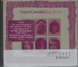 ２枚組CD◆フェアポート・コンベンション / Liege & Lief DELUXE Edition★同梱歓迎！Fairport Convention:Richard Thompson:SANDY DENNY