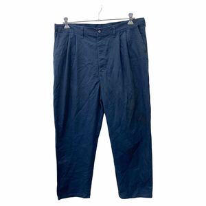 Dickies ワークパンツ チノパンツ W40 ディッキーズ ビッグサイズ ネイビー 古着卸 アメリカ仕入 2411-32