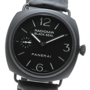 パネライ PANERAI PAM00292 ラジオミール ブラックシール 手巻き メンズ 保証書付き_816453