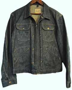 60’s Wrangler 24MJZ Denim Jacket (38) デッドストック デニムジャケット ラングラー ビンテージ ジージャン