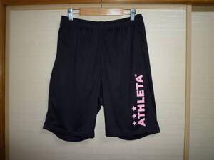 ATHLETA アスレタ ハーフパンツ 黒 Mサイズ