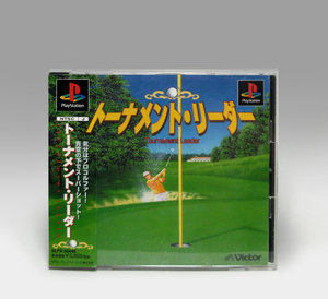 ● PS 帯あり トーナメント・リーダー SLPS-00445 動作確認済み TOURNAMENT LEADER NTSC-J Victor 1996