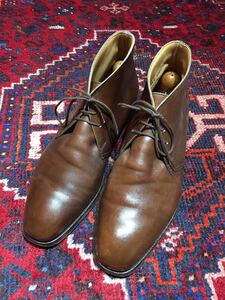 Crokett&Jones WOBURN LEATHER CHUKKA BOOTS MADE IN ENGLAND/クロケット＆ジョーンズレザーチャッカブーツ6 1/2 E