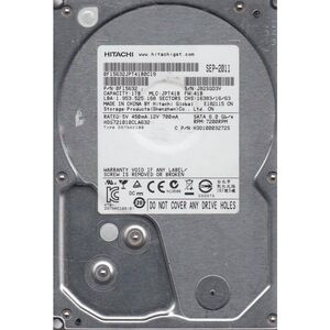 Hitachi(日立) 1TB SATA 3.5ハードドライブ HDS721010CLA632 PN 0F15632 MLC JPT41B