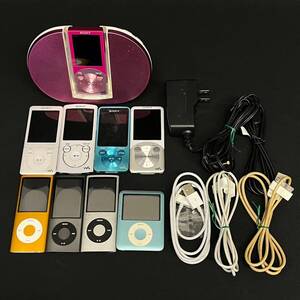 BKd031I 60 Apple iPod/SONY WALKMAN MP3ウォークマン 9点 まとめ NW-S644/S784/S756/S766/S774/nano/A1285/A1320/A1285/A1236 充電器