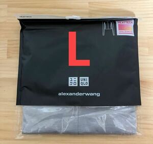 新品　UNIQLO alexanderwang ヒートテック クルーネックT （長袖）