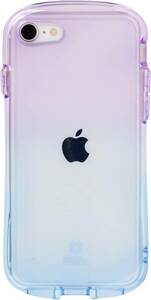 iFace Look in Clear Lolly iPhone SE(第3世代/第2世代)/8/7 ケース (ヴァイオレット/サ