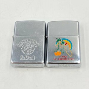 6.6E1711-MO★ZIPPO オイルライター 2点★ジッポー lighter 喫煙具 Da0/Db0