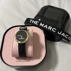 【未使用】THE MARC JACOBS ROUND WATCH 黒