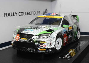 1/18 サンスター Ford Focus フォード フォーカス RS WRC 2012年サンクト ペテルブルク #43 Ken Block ケン ブロック ●