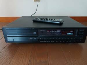 YAMAHA CDX-800 CDプレーヤー　純正リモコン付き ブラック 黒