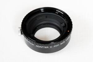 ペンタックス645レンズ用アダプターK PENTAX ADAPTER K FOR 645 LENS 