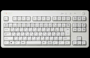 無線/有線対応◆東プレ REALFORCE R3 テンキーレスキーボード R3HC22◆ワイヤレス/静音モデル/キー荷重変荷重/スーパーホワイト/日本語配列