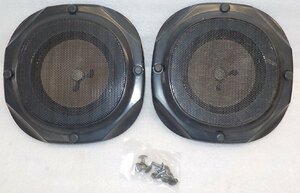 希少品！？グリルネット付き１０Ｃｍスピーカーセット　ＳＡＮＹＯ　４Ω　低格１０Ｗ/ＭＡＸ３０Ｗ　中古