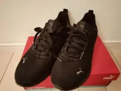 PUMA SOFTFOAM+ ブラック スニーカー