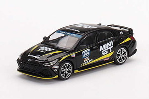 1/64 MINI-GT ヒュンダイ Hyundai エラントラ N Hyundai N-Festival #499 Caround Racing (左ハンドル) 【403】