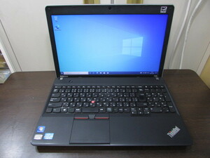 【YNT0383】★Lenovo ThinkPad E530 3259-BL9 Corei5 3320M 2.6G/4GB/320GB/DVD/15.6Wide/Windows10Pro64bitセットアップ済★訳有中古