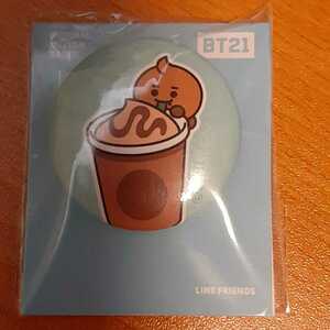 ＜ファミマ限定＞ BT21 缶バッジ SHOOKY